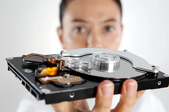 Secure Shredding and E-Recycling hard drive destruction and secure data shredding service