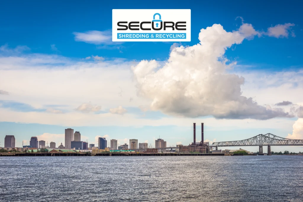 Certified secure document shredding and e-waste recycling services in Louisiana – Secure Shredding and E-Recycling