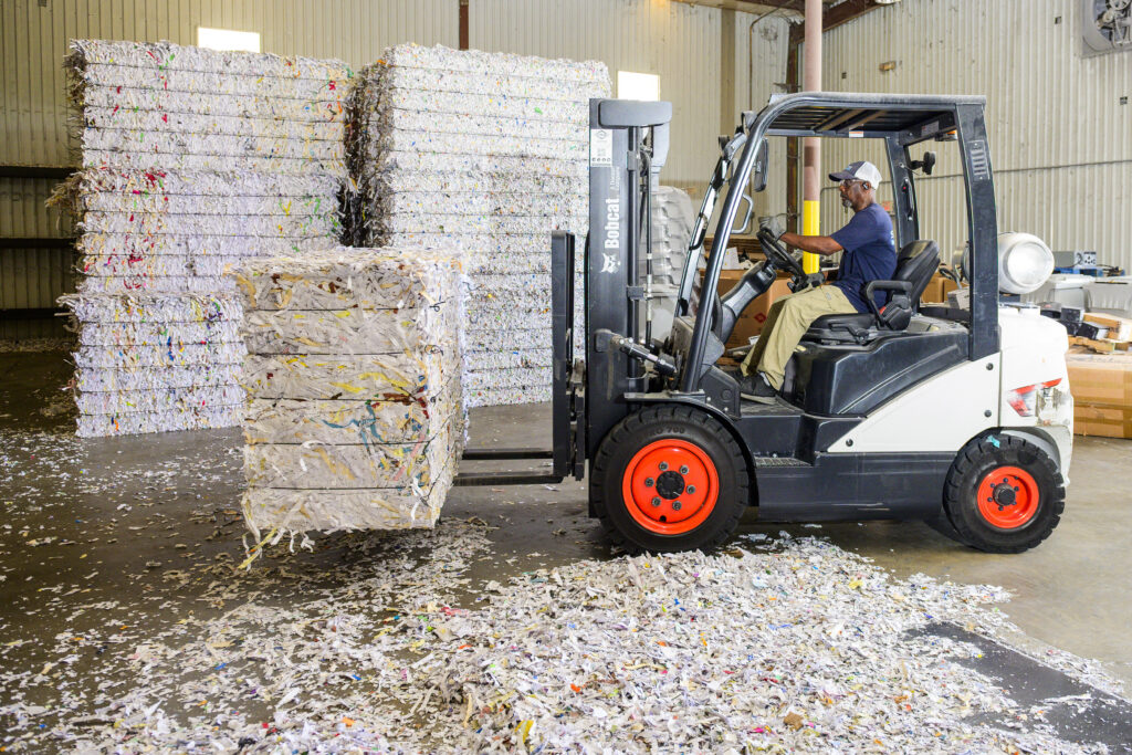 Bulk Paper Shredding