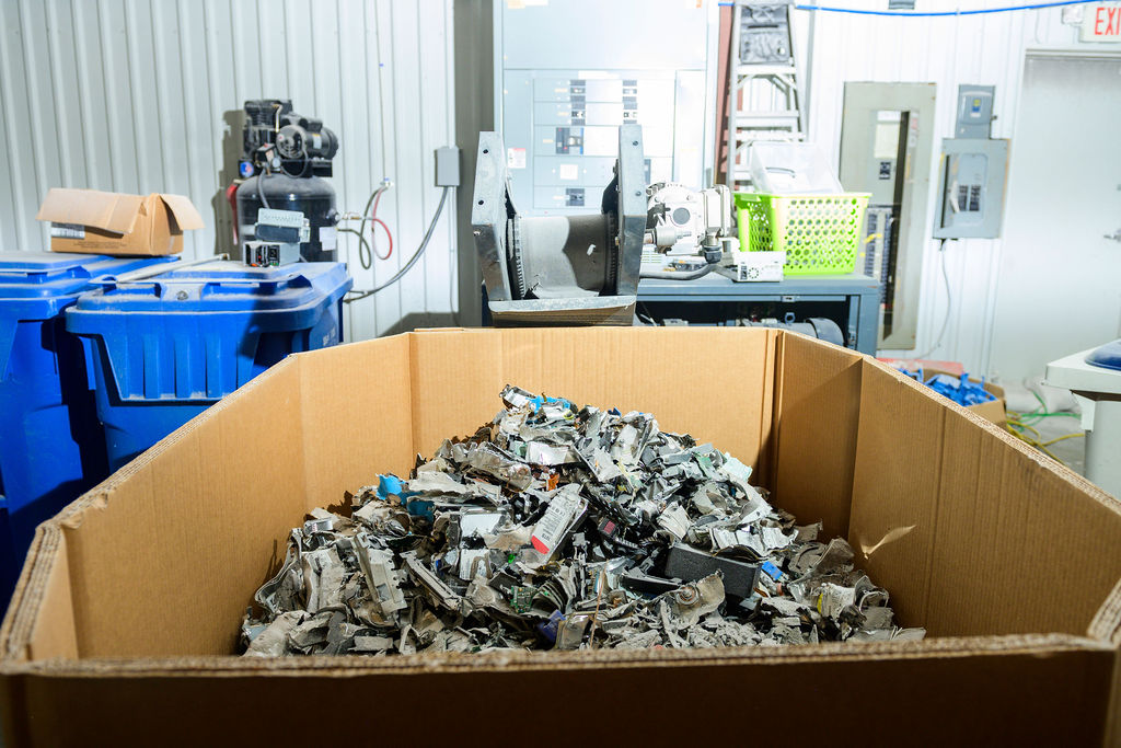 Electronic Recycling at Secure Shredding and E-Recycling